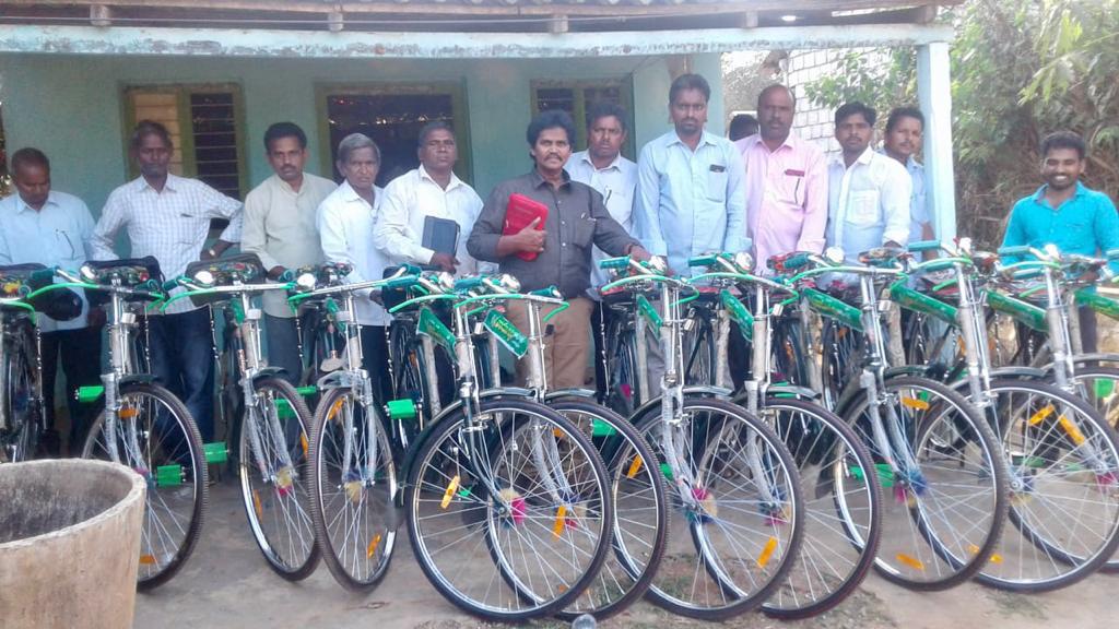 joyhouseindia_pastors_bicycles_for_evangelism